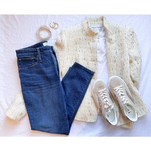 tan/beige textured coat